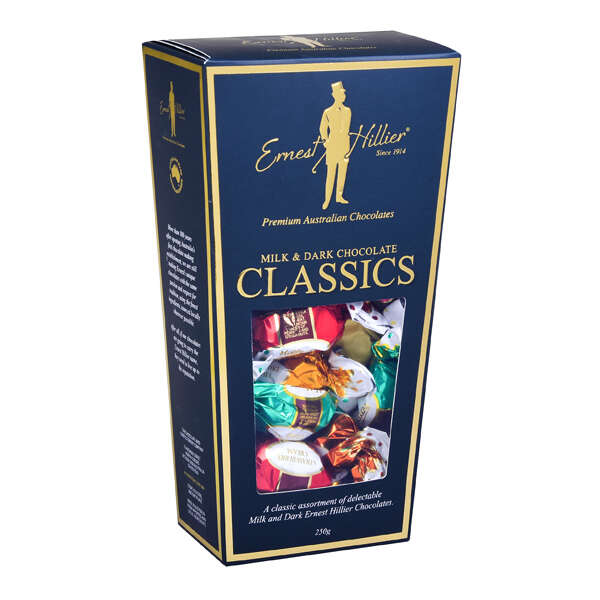 Ernest Hillier Classics Assorted Milk & Dark Choc 250g
