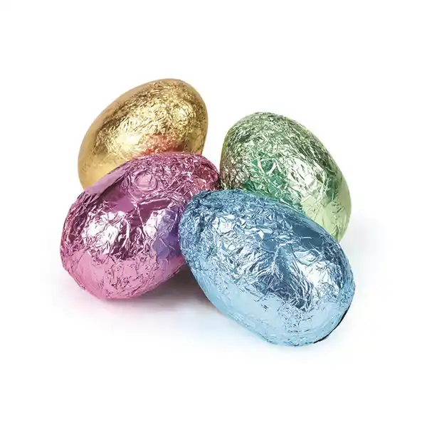 Chocolatier Milk Chocolate Assorted Foiled Egg 100g (12)