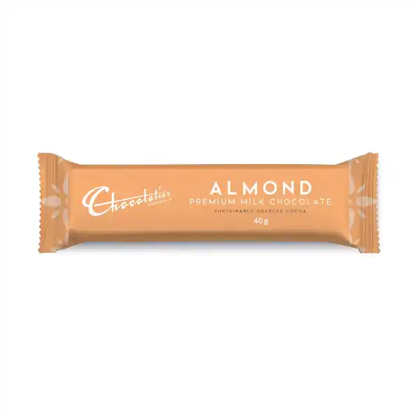 Chocolatier Almond Premium Milk Chocolate 40g (24)
