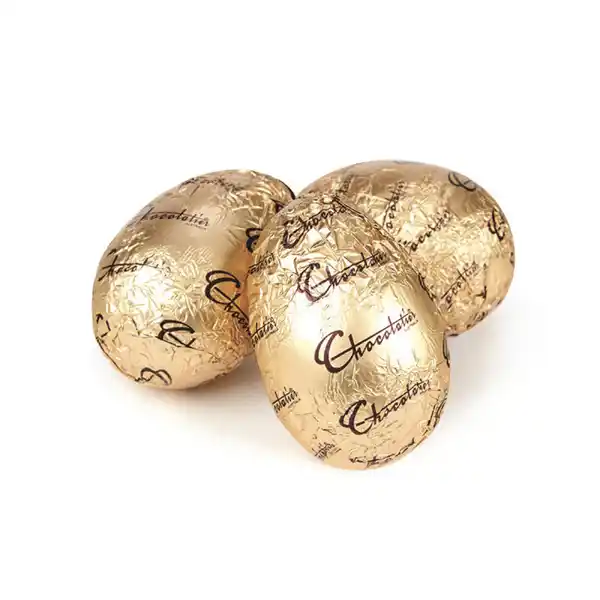 Chocolatier Milk Chocolate (Gold with Chocolatier logo) Foiled Egg 40g (40)