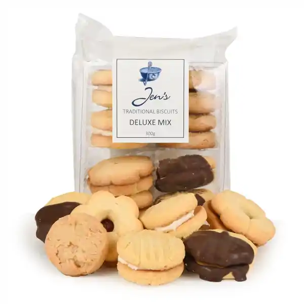 Jens Traditional Biscuits Delux Mix 300g (12)