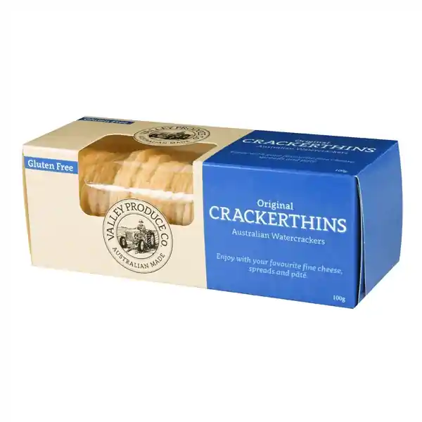 VPC Crackerthins Gluten Free Original 100g (12)
