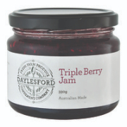 Daylesford Condiment Company Triple Berry Jam 330g