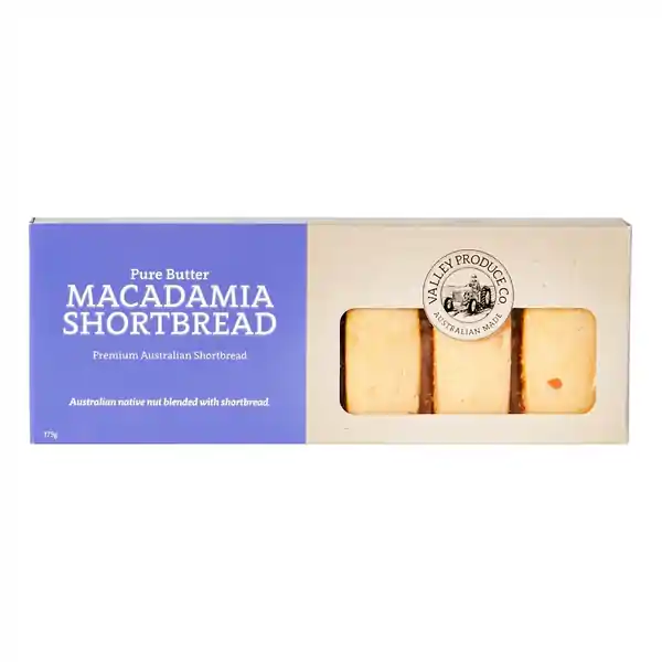 VPC Shortbread Macadamia 175g (12)