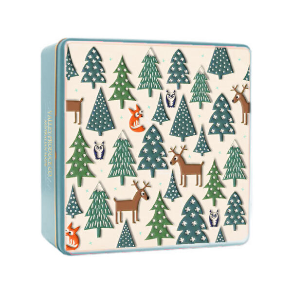 VPC Pure Butter Shortbread Embossed Tin - Woodland 150g
