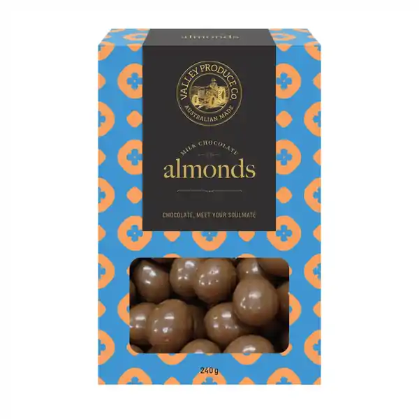 VPC Milk Chocolate Almonds 220g (12)