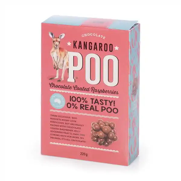 VPC Milk Chocolate Kangaroo Poo 220g (12)