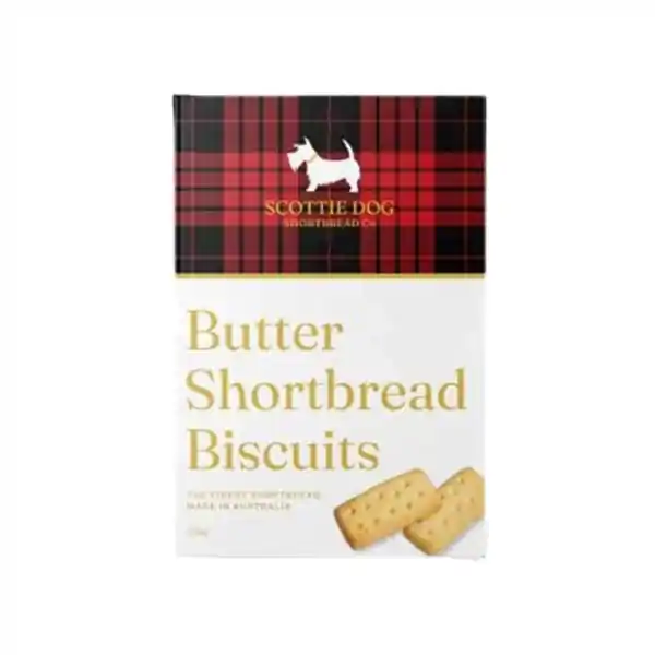 Scottie Dog Shortbread Co. Butter Shortbread Biscuits 180g (12)