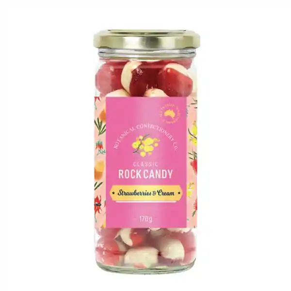 Botanical Confectionery Co. Jar Strawberries & Cream 170g (12)