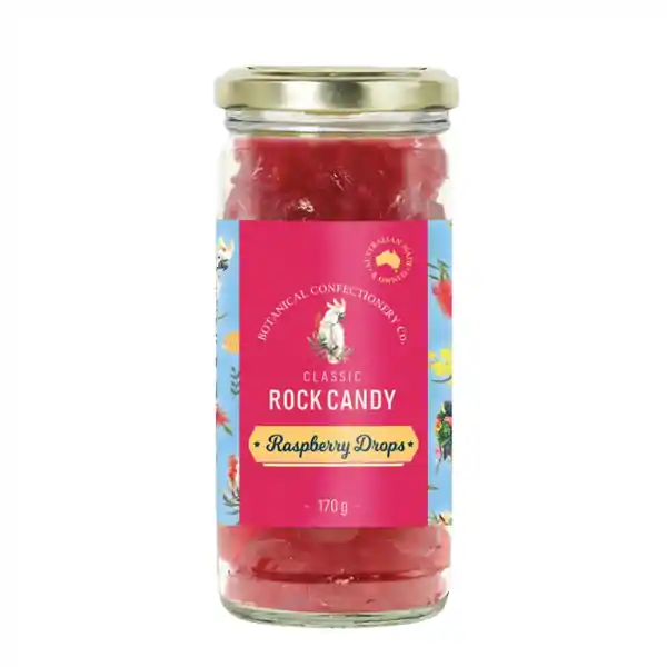 Botanical Confectionery Co. Jar Raspberry Drops 170g (170g)