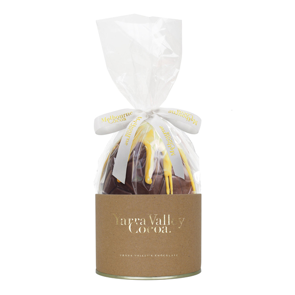 Melbourne Cocoa Honeycomb 48% Milk Chocolate Easter Egg