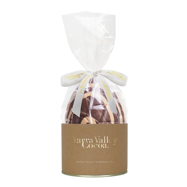 Melbourne Cocoa Salted Caramel 48% Milk Chocolate Easter Egg