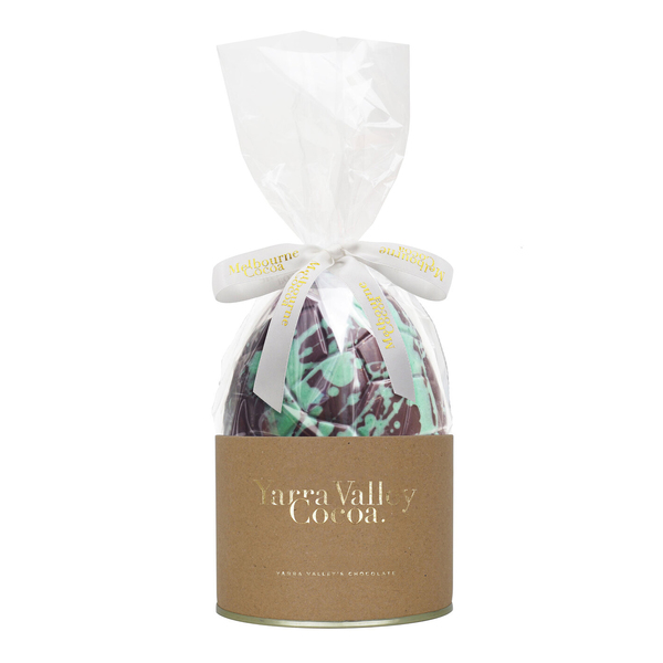 Melbourne Cocoa Mint Crisp 70% Dark Chocolate Easter Egg