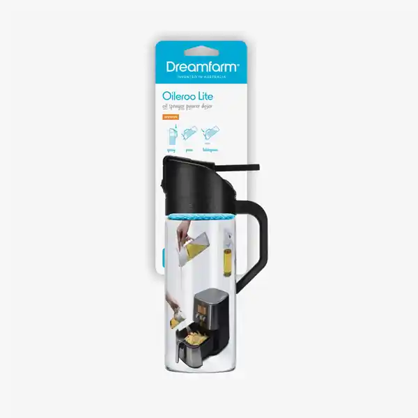 Dreamfarm Oileroo Lite - Black + Plastic Bottle  (4)