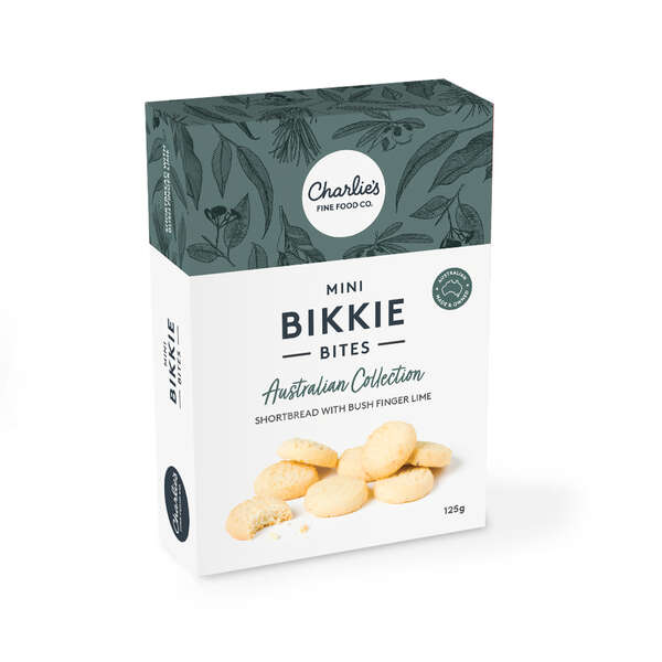 Charlies Aussie Bikkie Bites Bush Finger Lime 125g