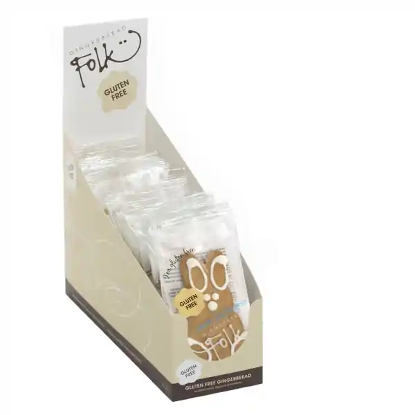 Gingerbread Folk gluten free easter bunny 2 x 24 (48)
