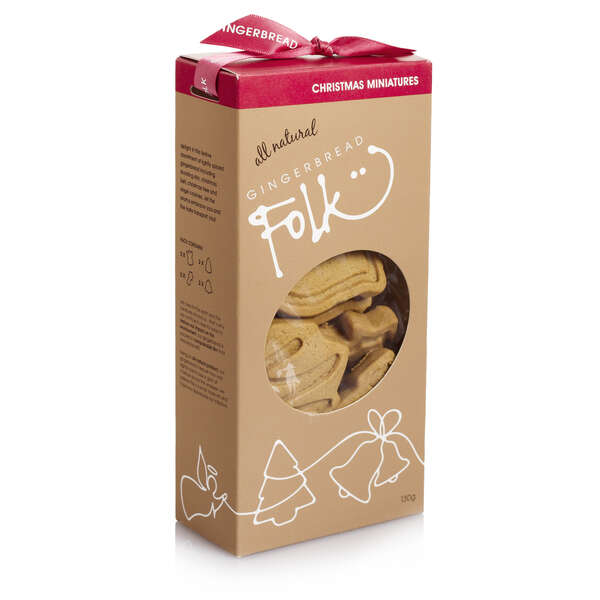 Gingerbread Folk Giftbox Christmas Minitures 130g