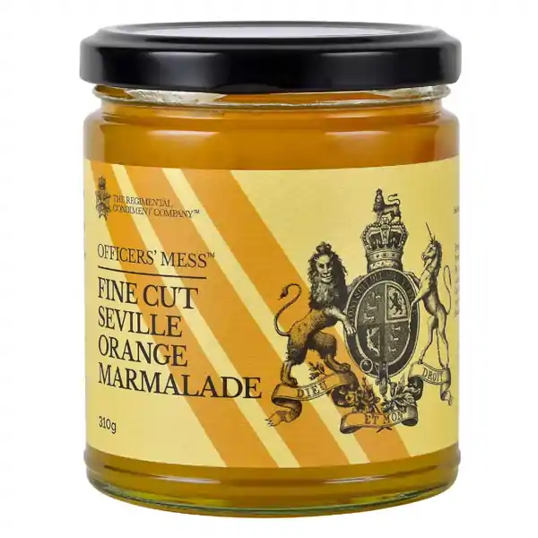 TRCC Officers' Mess Fine Cut Seville Orange Marmalade 310g (12)