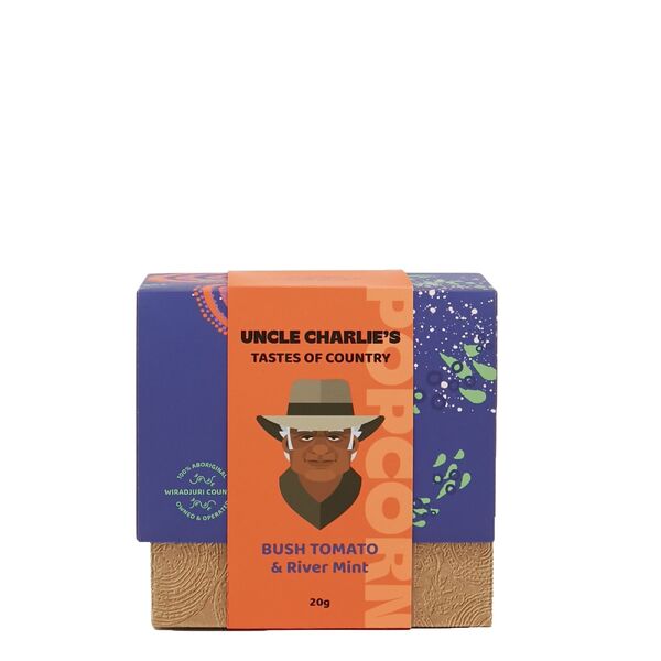 Uncle Charlies Popcorn - Bush Tomato & River Mint 20g
