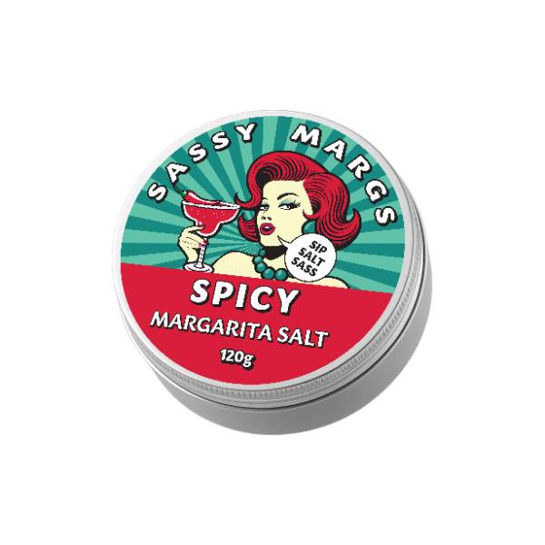 Sassy Marg's Margarita Salt - Spicy 120g (6)