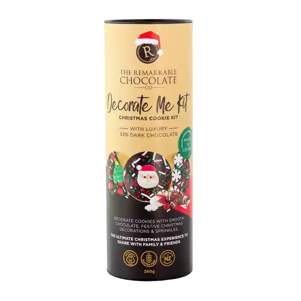 Remarkable Chocolate Decorate Me Christmas Cookie  260g (10)
