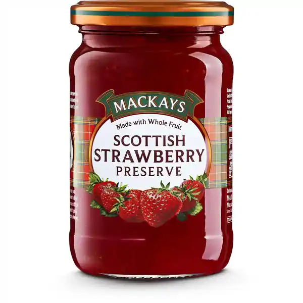 Mackays Scottish Strawberry Preserve 340g (6)