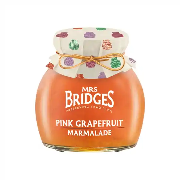 Mrs Bridges Pink Grapefruit Marmalade 340g (6)