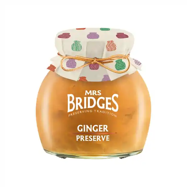 Mrs Bridges Ginger Preserve 340g (6)