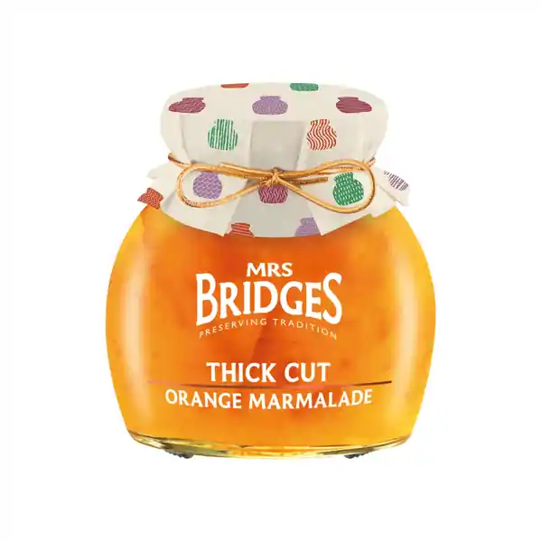 Mrs Bridges Thick Cut Marmalade 340g (6)