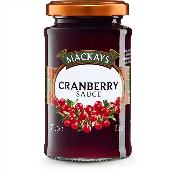 Mackays Cranberry Sauce 235g (6)