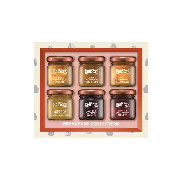 Mrs Bridges 6 Jar Breakfast Gift Pack 6 x 42g (6)