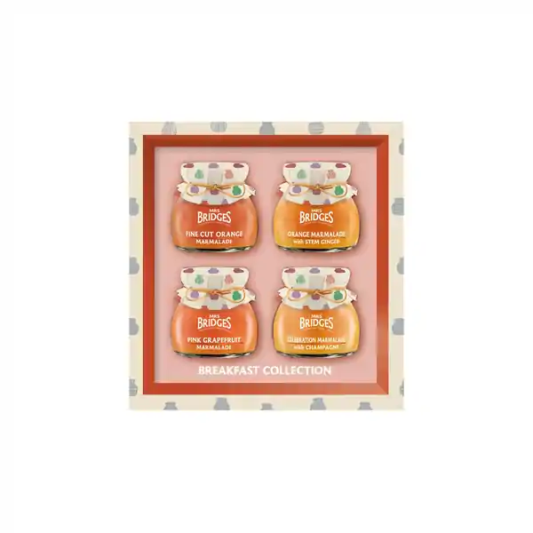 Mrs Bridges 4 Jar Breakfast Gift Pack 4 x 113g (6)