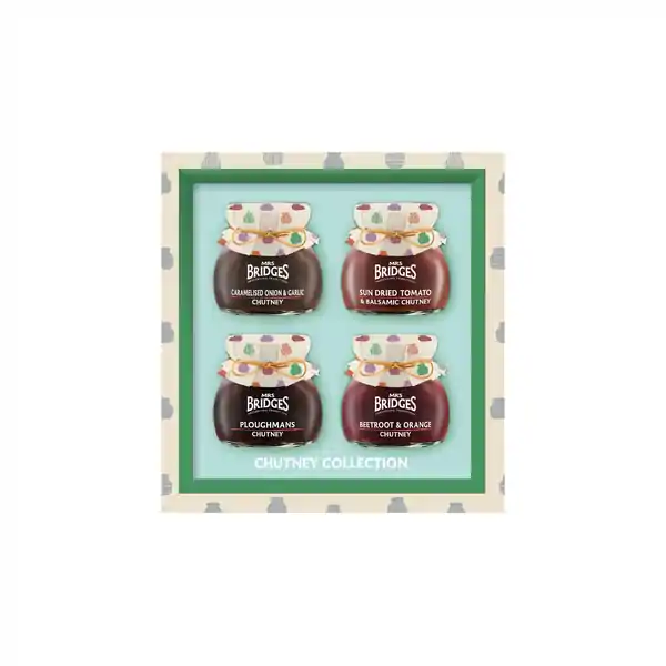 Mrs Bridges 4 Jar Chutney Gift Pack 4 x 100g (6)