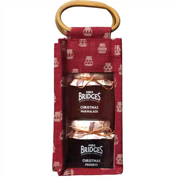 Mrs Bridges 2 Jar Juco Bag Christmas Breakfast (Red) 500g (6)
