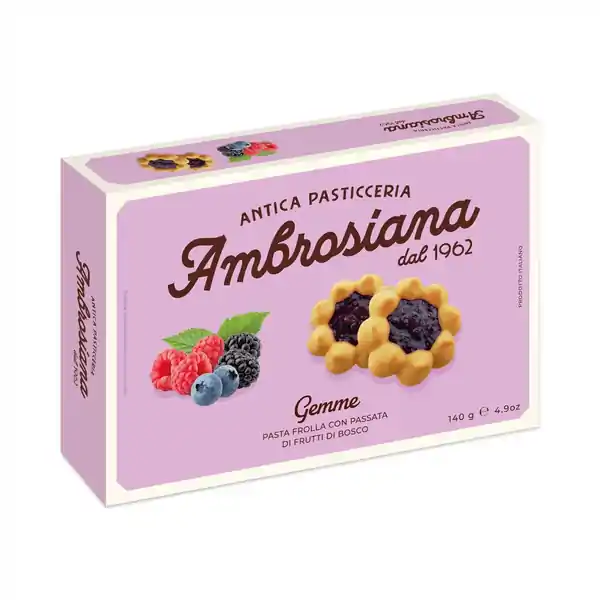 Ambrosiana Biscuits - Gemme Frutti Di Bosco 140g (10)