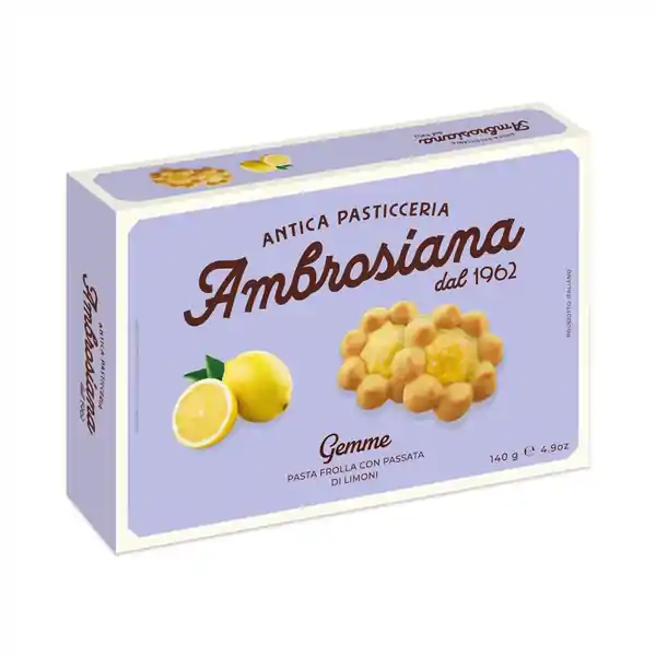 Ambrosiana Biscuits - Gemme Limone 140g (10)