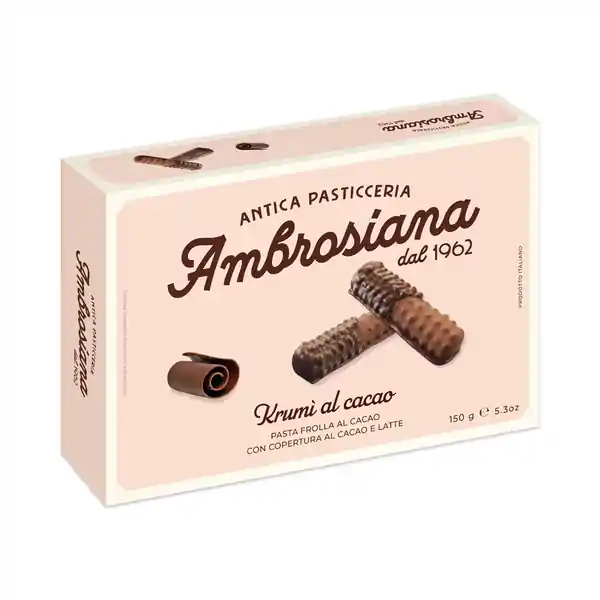 Ambrosiana Biscuits - Krumi Al Cacao 150g (10)