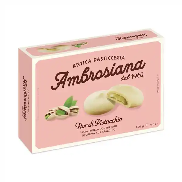 Ambrosiana Biscuits - Fior Di Poistacchio 140g (10)