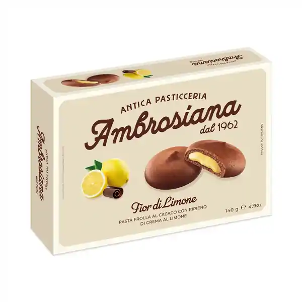 Ambrosiana Biscuits - Fior Di Limone 140g (10)