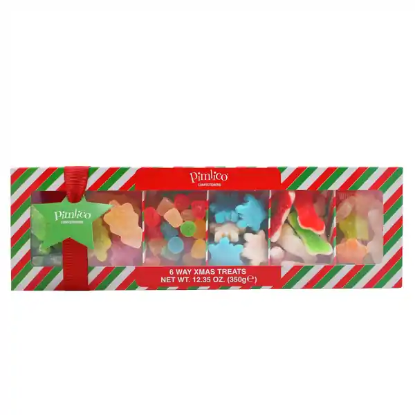 Pimlico 6 Way Xmas Treats Box 350g (6)