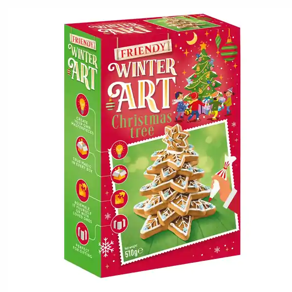 Friendy GINGERBREAD TREE Kit 510g (10)
