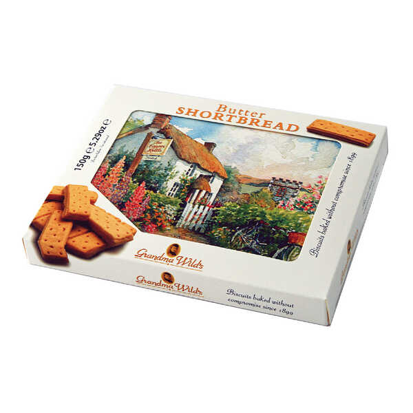 Grandma Wilds Copper Kettle Box Shortbread Postcode Box All Butter Shortbread