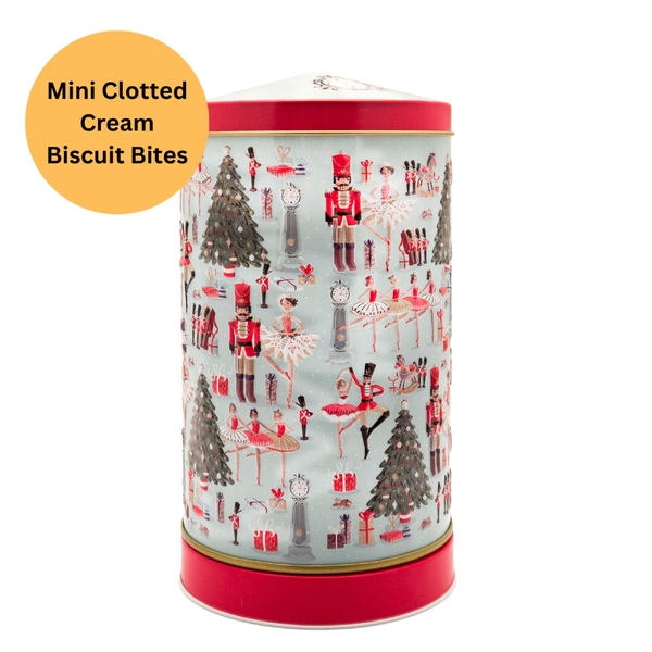 Grandma Wild's - Embossed Musical Nutcracker Carousel Tin