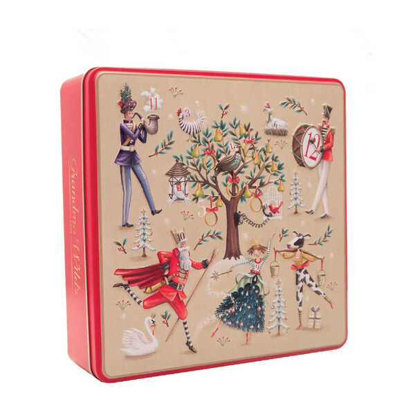 Grandma Wilds 12 Days of Christmas Tin All Butter Shortbread
