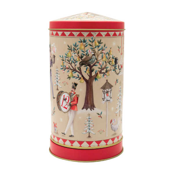 Grandma Wilds Embossed 12 Days of Christmas Musical Tin