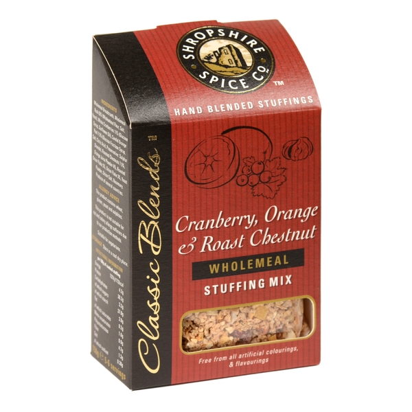 Cranberry, Orange & Roast Chestnut Wholemeal Gourmet Stuffing Mix