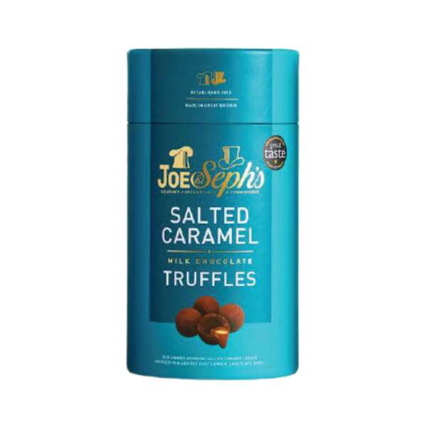 Joe & Seph's Gift Box of Salted Caramel Truffles 100g