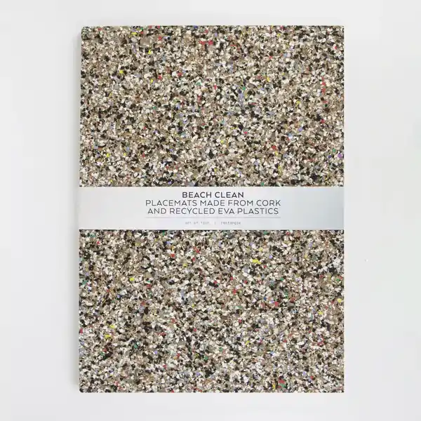 LL Cork Beach Clean Max Rectangle Placemat Set of 4  (1)