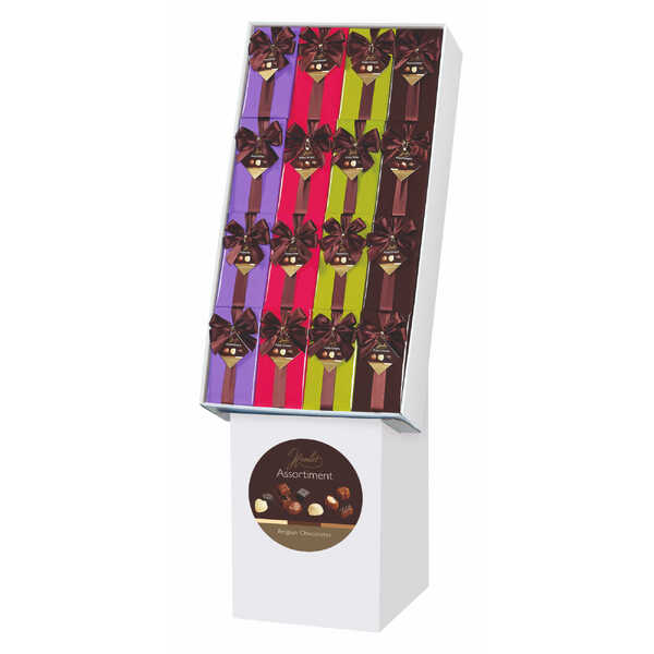 Hamlet Chocolates "Modern" 250g with Ribbon in Display Stand
