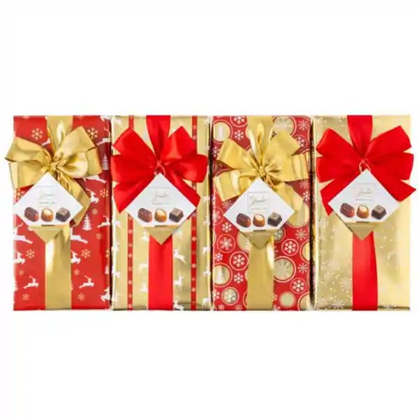 Hamlet Chocolates Gift Box with Ribbon - X-Mas Designs 250g (12)